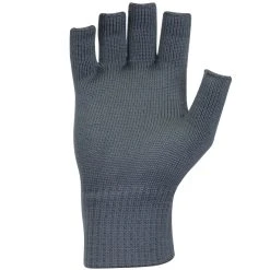 BlackOvis San Juan Fingerless Wool Gloves -Superfeet Shop blackovis san juan fingerless merino glove charcoal 2