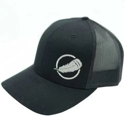 Final Rise Stitched Logo Hat -Superfeet Shop final rise stitched cap black 3