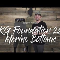 King's Camo XKG Foundation 260 Zip Off Merino Bottoms 9 King's Camo XKG Foundation 260 Zip Off Merino Bottoms -Superfeet Shop hqdefault 9 5