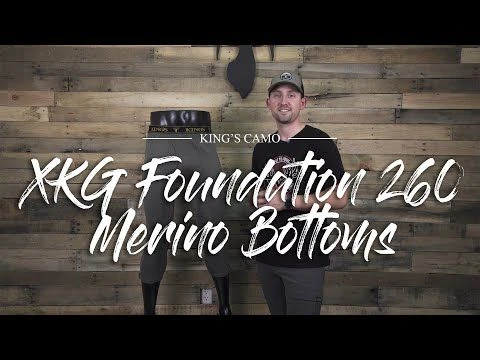 King's Camo XKG Foundation 260 Zip Off Merino Bottoms 6 King's Camo XKG Foundation 260 Zip Off Merino Bottoms - Image 4