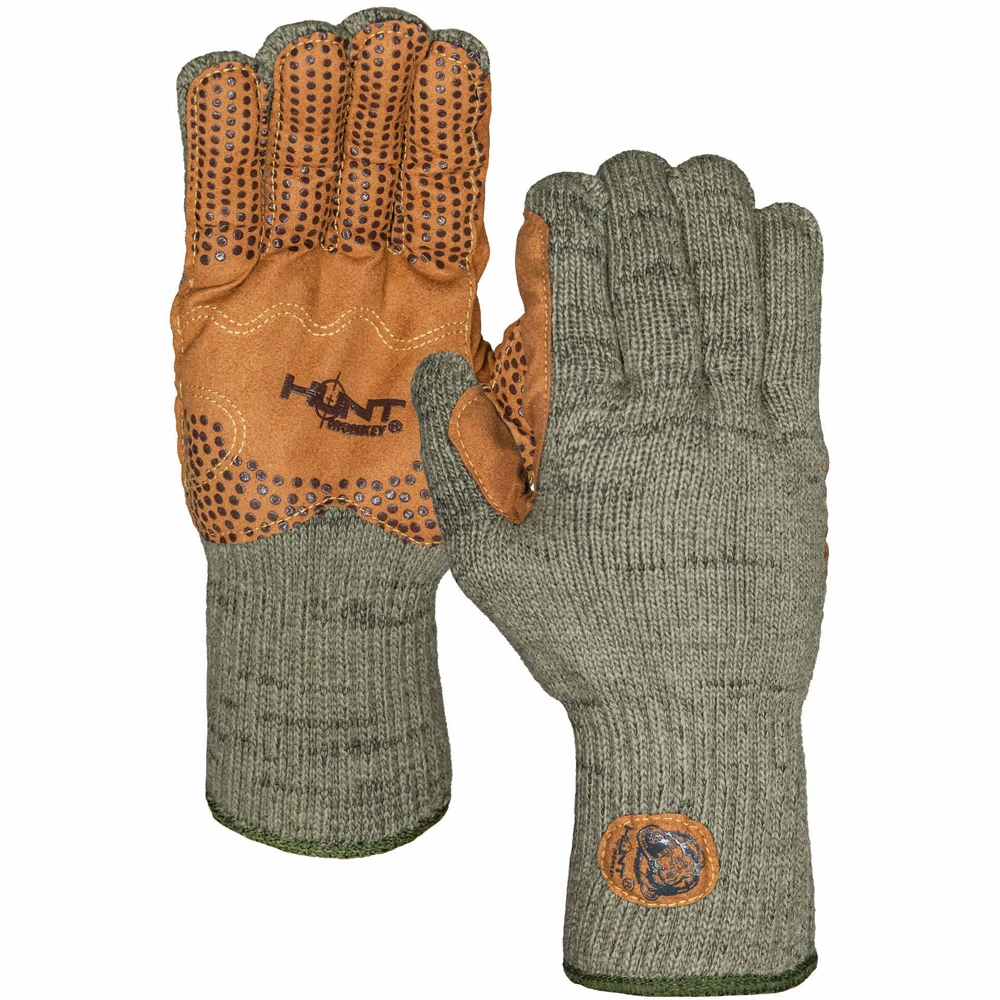 Hunt Monkey Wooly Hunt Long Wool Gloves 3 Hunt Monkey Wooly Hunt Long Wool Gloves