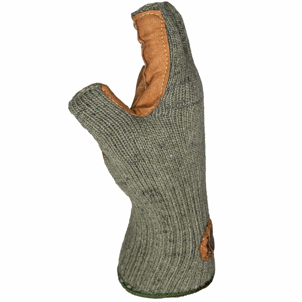 Hunt Monkey Wooly Hunt Wool Glove Half Finger 5 Hunt Monkey Wooly Hunt Wool Glove Half Finger - Image 3