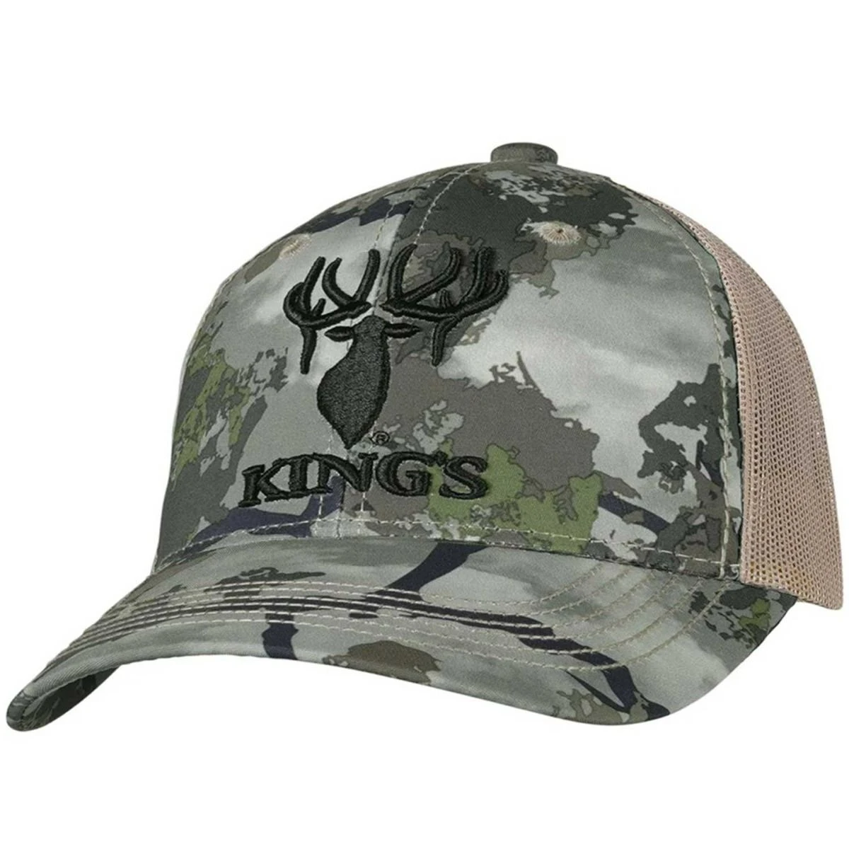 King's Camo Richardson Camo Logo Hat 4 King's Camo Richardson Camo Logo Hat - Image 2