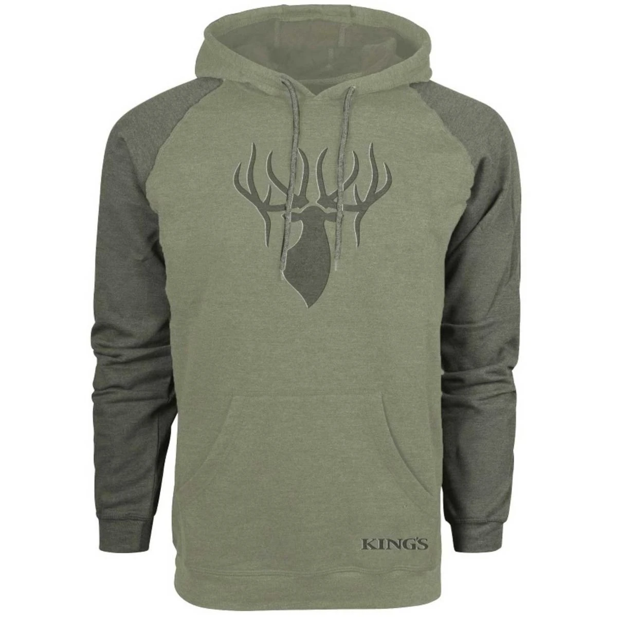 King's Camo Logo Triblend Fleece Hoodie