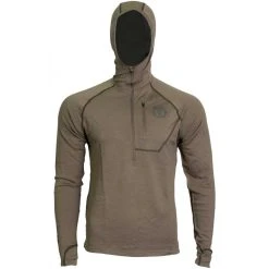 BlackOvis Keele Heavyweight + Merino 1/2 Zip Hoodie